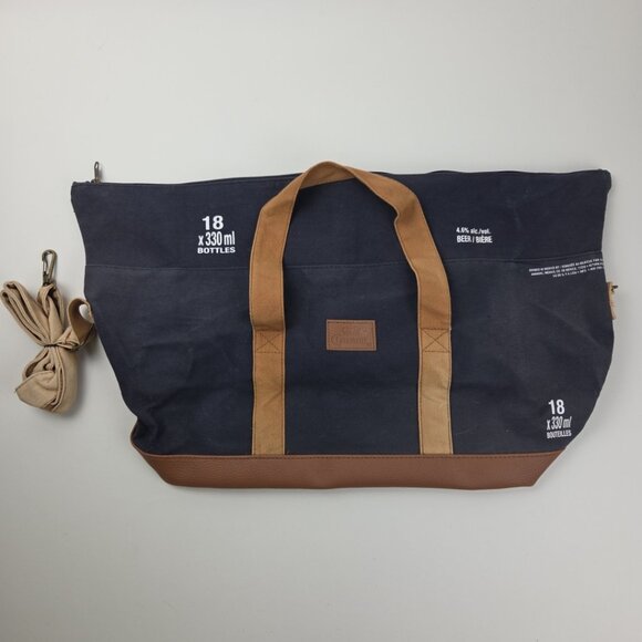 Corona Beer Travel Tote Bag Cooler Bag Beach Bag - Zip Closure - Picture 1 of 14